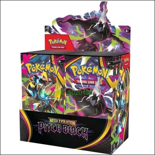 Pokemon Mega Evolution Pitch Black Booster Box Factory Sealed