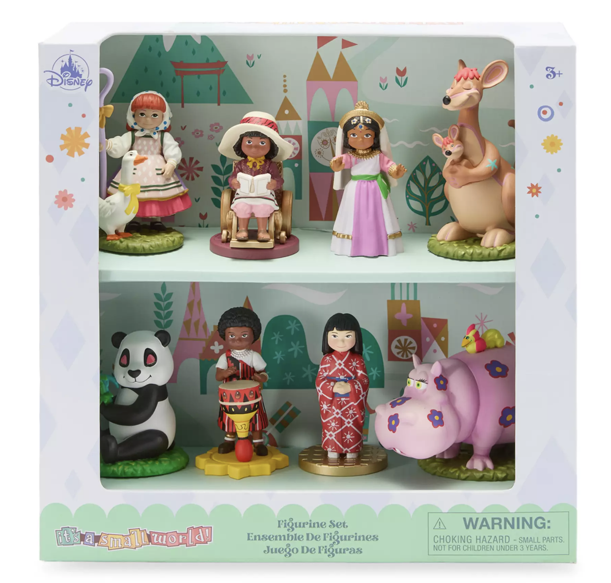 Disney Parks It is a Small World Figure Set Collectible Figurine