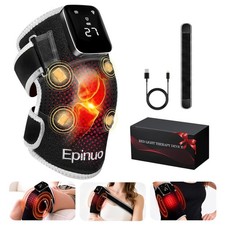 Red Light Therapy for Knee,with 5 Vibration Massage, Cordless Rechargeable 5000m