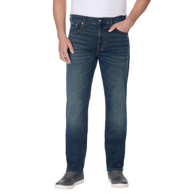 Calvin Klein Men's Jeans Stretch Denim Blue Black Straight Slim Sizing 30-42 New