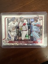 2025 Topps Series 1 National League Home Run Leaders Topps Logo Fractor #144