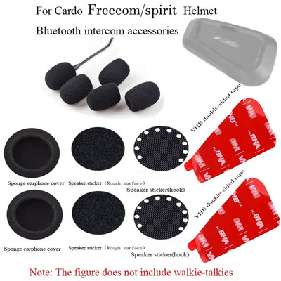 For Cardo Freecom/Spirit Motorcycle Helmet Bluetooth Intercom Accessories Headse