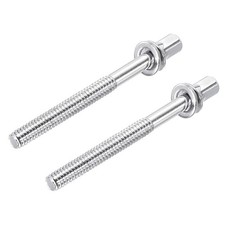 Drum Tension Rods 24mm x 55mm for Bass Drum Hardware Parts Accessory Pack of 2