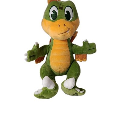 Daryl Dinosaur Disney Animal Kingdom Dino-Bash Plush Green Yellow 