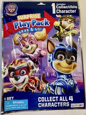Paw Patrol PAW SURPRISE Play Pack GRAB GO Includes 1 Collectible Character