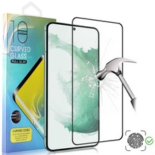 Glass Screen Protector for Samsung Galaxy S22 /PLUS - No Fingerprint Sensor Hole