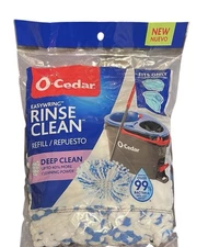 O Cedar Easywring Rinse Clean Mop Head Replacement Microfiber Refill Deep Clean