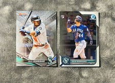 Julio Rodriguez 2022 Bowman Chrome Base Variation   Bowman’s Best Chrome Rookie 