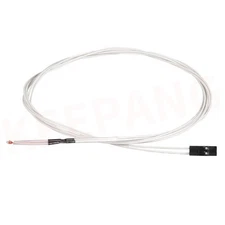 5Pack Reprap NTC Reprap 3950 Thermistor 100K With 1 Meter Wire For 3D Printer G