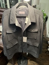 Daniel Cremieux Signature Collection Gray Wool  Jacket sz XL - NWT