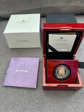 2025 Gold Proof Sovereign.King Charles lll.200th anniversary shield