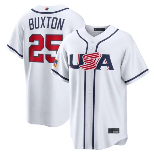 Men's/Youth USA Baseball White 2026 World Baseball Classic Home Stadium Jersey