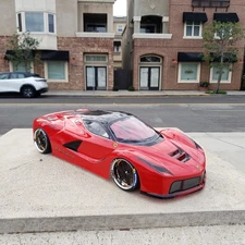 1/10 Custom Print LAFERRARI 4Tec-2 HPI RDS DC10 YD2 MST TT02 FZ02 Body Only