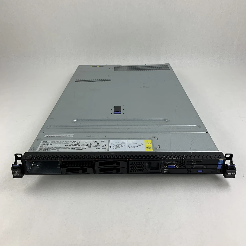 IBM System X3550 M4 Server 2x E5-2640 2.5 GHz 16 GB Ram M5140 Raid No OS No HDD - Image 2 of 4