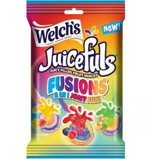 Welch’s Juicefuls Fusions Juicy Filled Fruit Snacks 12 ct Pack 4 oz Each Total 4