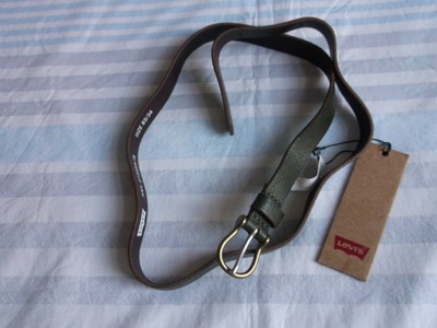 LEVI'S Leder Damen Gürtel Gr. 85 cm (Breite 2 cm)NEU