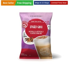 Spiced Chai Tea Latte Beverage Mix, 3.5 Pound Pack of 1