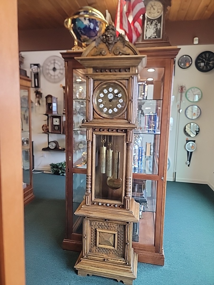 Gazo Family Rancho Bernardo Triple Chime Tall Case Grandmother