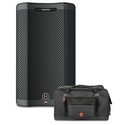 Harbinger VARI V3412 12'' Powered Speaker With Road Runner Bag