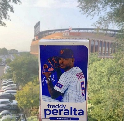 2026 New York Mets Freddy Peralta Bobblehead SGA Citi Field