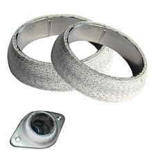 Exhaust Manifold Gasket 2.5-inch Exhaust Flange Donut Gasket Muffler Conical
