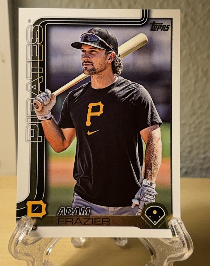 2025 Topps Update Series - Adam Frazier - Golden Mirror Image Variation - #US51