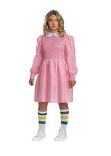Stranger Things Eleven Costume - Pink Dress Halloween Tween Classic - Medium 8