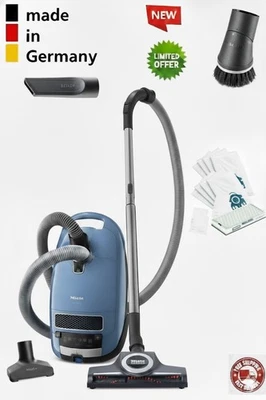 Miele Classic C1 Turbo Team PowerLine Dog Pet Lovers- SBAN0 Tech blue