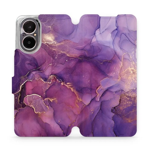 HandyhüLle Mit Klappe FüR Realme C67 4G Mobiwear Case Cover Etui HüLle Violett-image