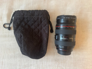 Canon EF 24-70mm f/2.8 L USM Lens - Good Working Condition - w/ Filter & Pouch