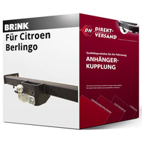 für Citroen Berlingo Typ B9 (Brink) AnhäNgerkupplung Starr Neu Top
