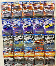 LOT OF 4 HOT WHEELS FAST FURIOUS 5 CAR SETS SILVER SERIES NEW