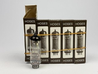 5x Hoges EM80 tubo rarità NOS confezione originale radio a valvole occhio magico raro