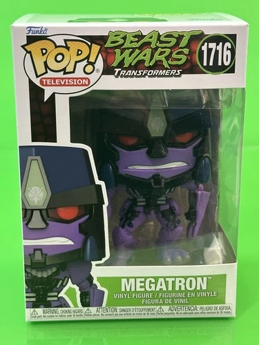 Funko Pop! Television Beast Wars Transformers #1716 Megatron Vinyl Figure New!!!