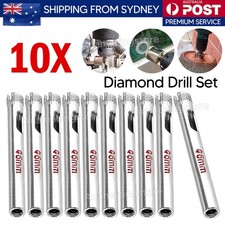 10pcs 6mm Diamond Hole Saw Cutter Drill Bit Tool For Tile Ceramic Marble Glass