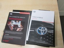 GENUINE TOYOTA YARIS HYBRID OWNERS MANUAL HANDBOOK USER DRIVER GUIDE PRINT 2016