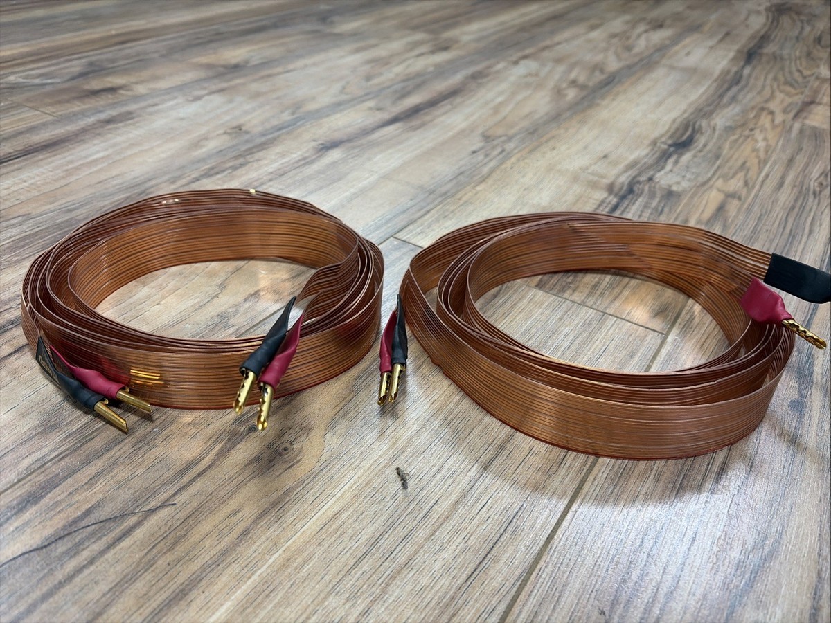 Nordost　フラットケーブル Nordost Super Flat Line Speaker Cable Pair 10ft | eBay
