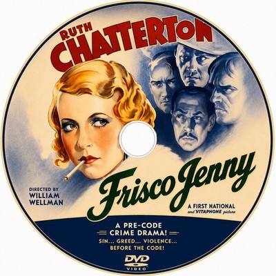Frisco Jenny 1932 Pre Code Crime Drama Film DVD Ruth Chatterton