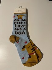 Primitives By Kathy Socks - All You Need Is Love And A Dog