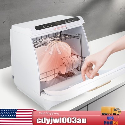 3-In-1 Portable Countertop Dishwasher 7L Water Tank 900W 5 Programs