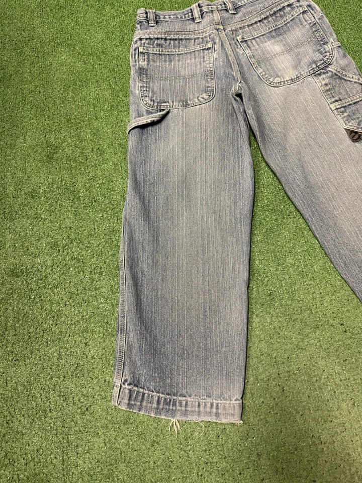 Pantalones cargo holgados vintage Y2K Urban Pipeline UP niños talla 14 Husky 30x25 azul Foto 2 de 4