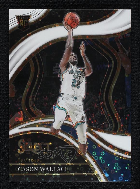 2023 Select Courtside White Disco Prizm 57/75 Cason Wallace #298 Rookie RC 11qd