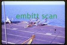 Original Slide, Navy VF-14 McDonnell F-4B Phantom II on USS John F. Kennedy 1972