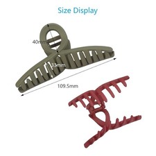 Multi-piece Party Gift Sets   6-Piece Set Of Matte Hair Clips For Women, 4.3 Inc