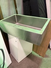 36 inch Stainless Steel Farmhouse Sink Oumuch OMC6A9 9 inch Deep