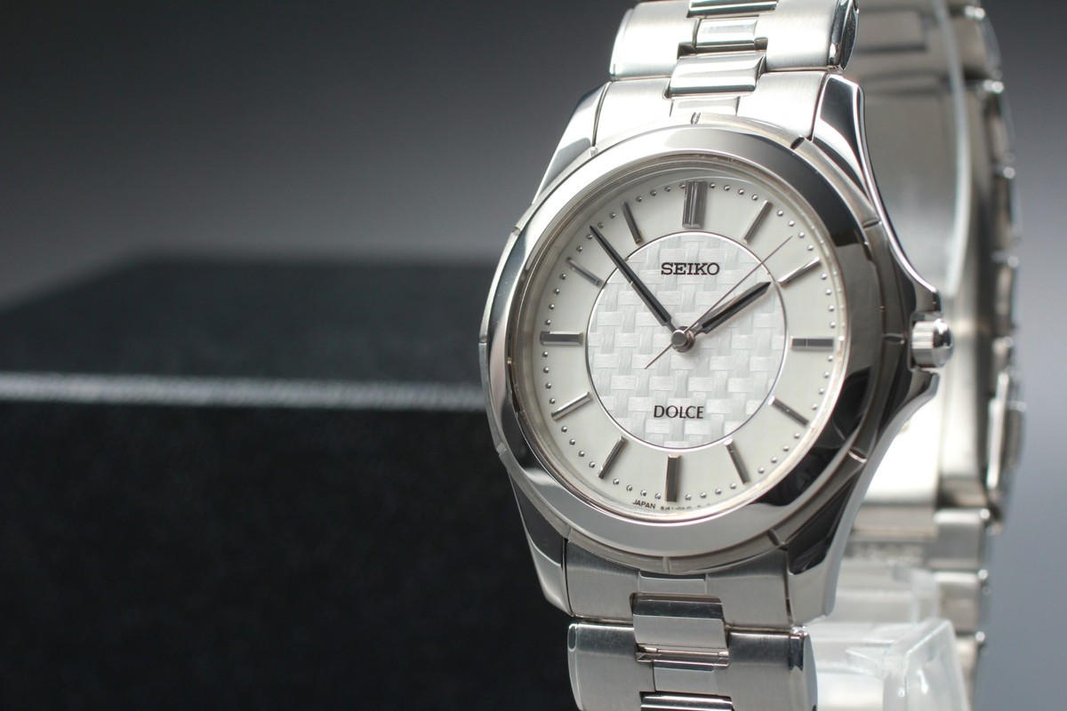 2007 MINT Seiko Dolce 8J41-0AF1 SACM139 Steel Round HAQ Quartz