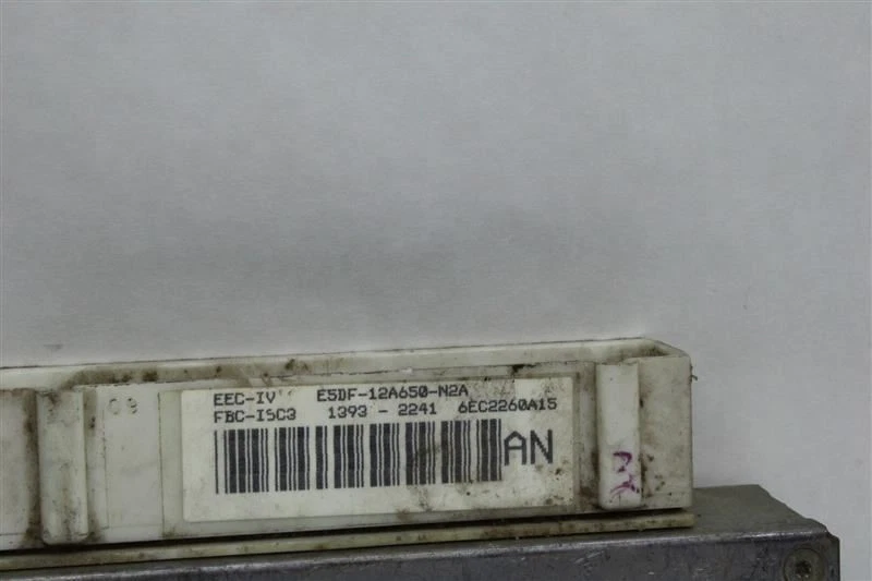 ECU ECM COMPUTER LTD Mustang Capri Marquis 1985 85 1986 86 E5DF12A650N2A 1080539 - Image 3 of 4