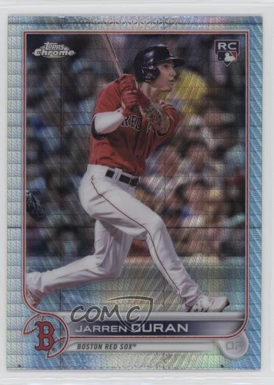 2022 Topps Chrome Sonic Prism Refractor Jarren Duran #113 Rookie RC 0d6r