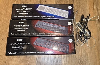 Korg nano-Controller-Set - nanoKontrol 2 + nanoKey 2 + nanoPad 2