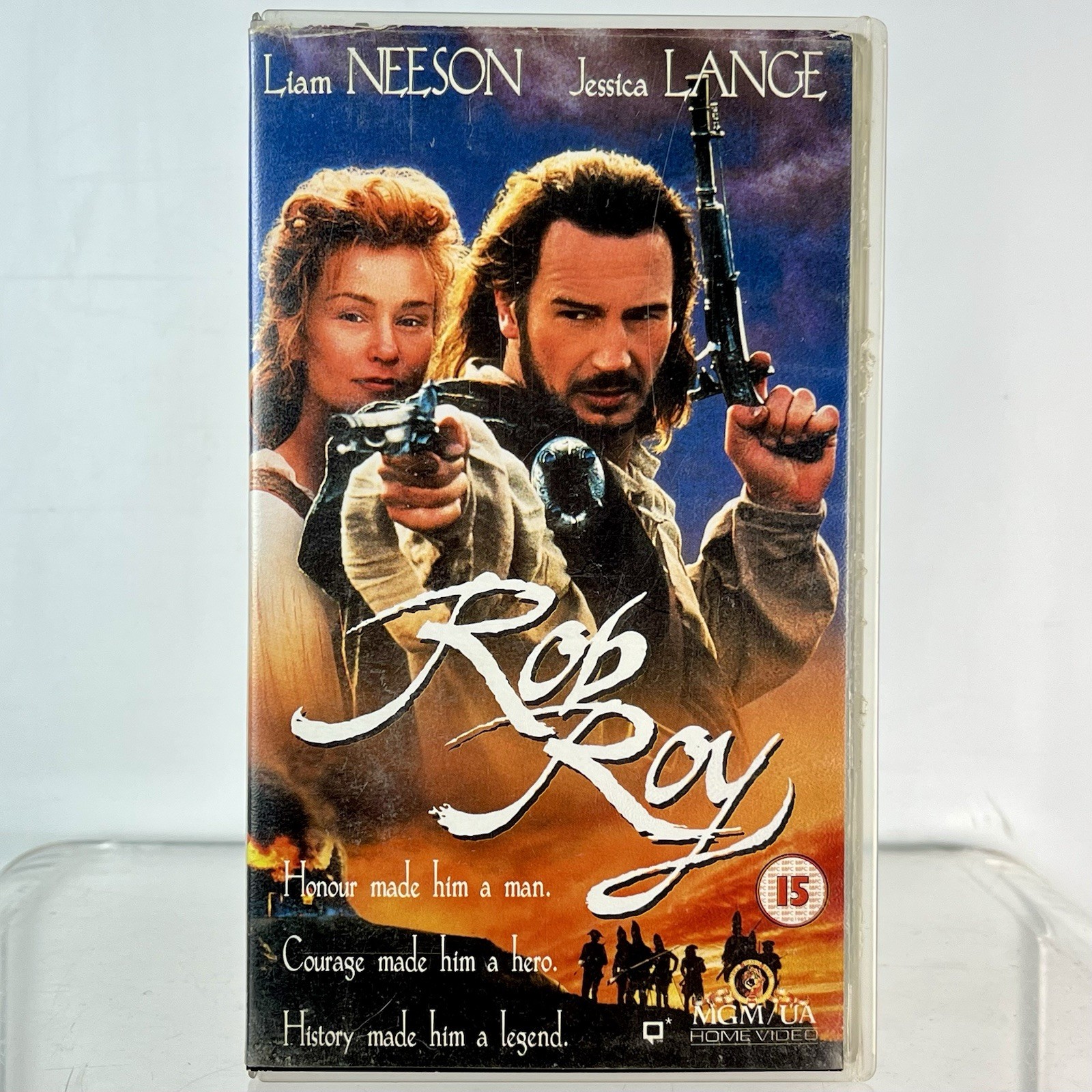 ROB ROY Video Tape VHS CASSETTE PAL 1995 Liam Neeson Jessica Lange Tim Roth